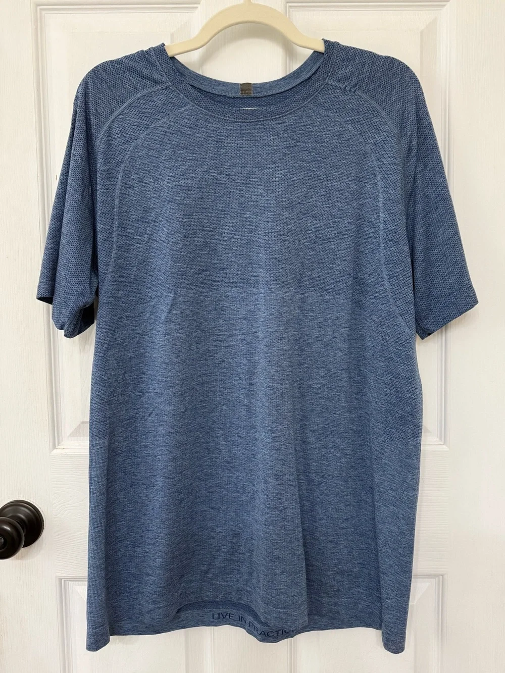 Lululemon Metal Vent Tech 2.0 SS Shirt Blue XL Training Tee